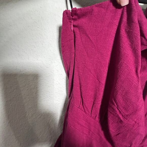 NEW Free People Avery Jumpsuit One Shoulder Magenta Pink Sz 6 Small Modern Muse - Picture 11 of 11